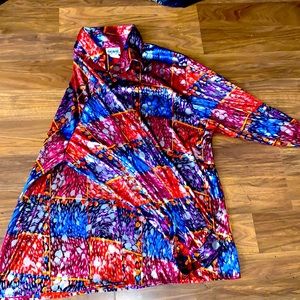 Vintage retro button shirt